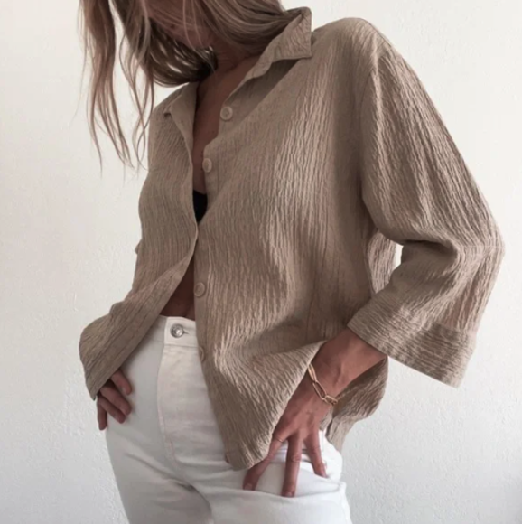 Crinkled Tops